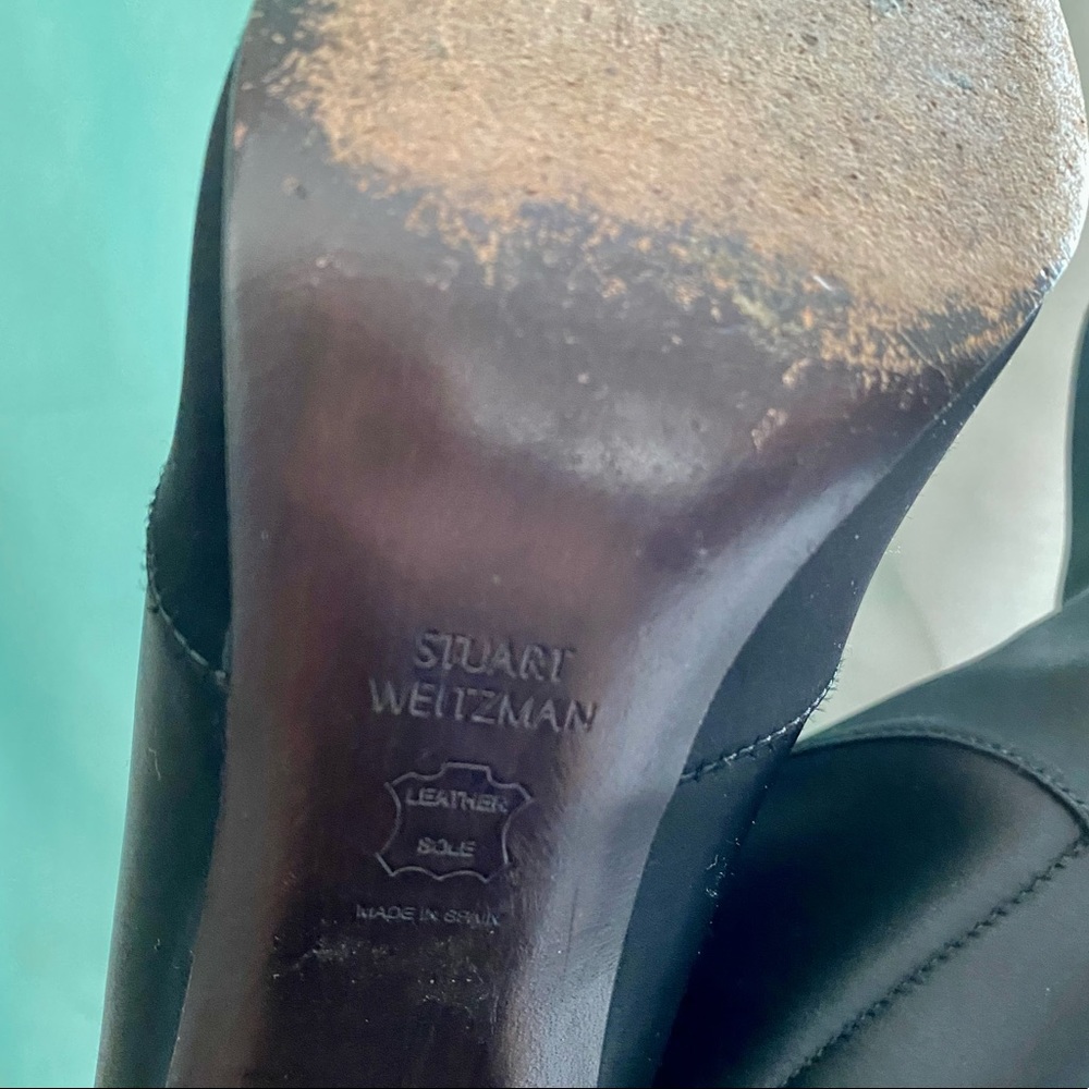 Stuart weitzman Sock Booties black/ Comfy heel - Picture 4 of 12